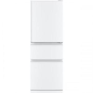 三菱 MITSUBISHI 3ドア冷蔵庫 Cシリーズ 335L 右開き パールホワイト MR-C33F-W (大型配送対象商品 / 配達日・時間指定不可/ 沖縄および離島対応不可)