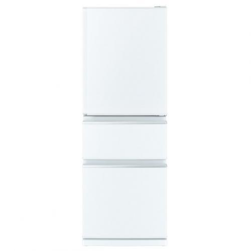 三菱 MITSUBISHI 3ドア冷蔵庫 Cシリーズ 330L 右開き ホワイト MR-C33J-W...