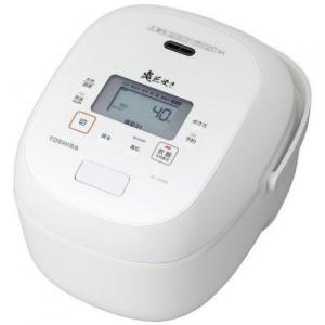 東芝 TOSHIBA 真空IH炊飯器 5.5合炊き ホワイト RC-10VRR-W 〈RC10VRR-W〉