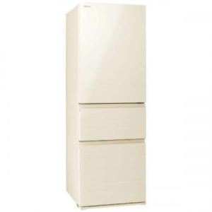 東芝 冷蔵庫 VEGETA GR-T36SVL ラピスアイボリー 左開き 内容量：356リットル