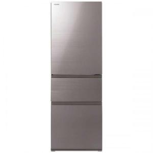 東芝 冷蔵庫 VEGETA GR-T36SV アッシュグレージュ 右開き 内容量：356リットル