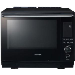 東芝 TOSHIBA 過熱水蒸気オーブンレンジ 石窯ドーム グランブラック ER-XD3000 K 〈ERXD3000-K〉