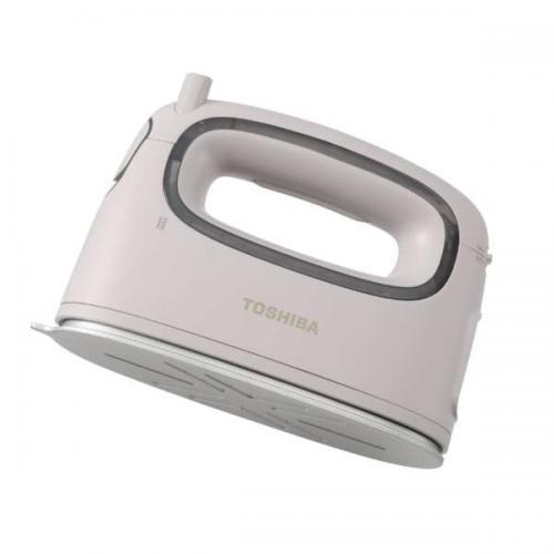 【2/15までポイント2倍】東芝 TOSHIBA コードレス衣類スチーマー モーヴグレージュ TAS...