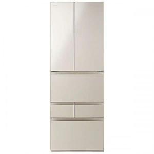 東芝 TOSHIBA 509L 6ドア冷蔵庫 観音開き ベジータ サテンゴールド GR-R510FK-EC