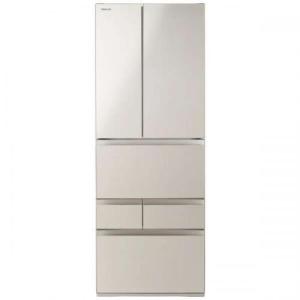 東芝 TOSHIBA 冷蔵庫 ベジータ VEGETA 551L フレンチドア 6ドア GR-S550FH-EC サテンゴールド
