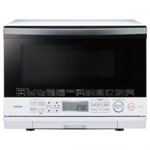東芝 TOSHIBA 過熱水蒸気オーブンレンジ 石窯ドーム 26L グランホワイト ER-VD80-W 〈ERVD80-W〉