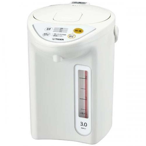 TIGER マイコン電動ポット 3.0L ホワイト PDR-G301-W タイガー 〈PDRG301...