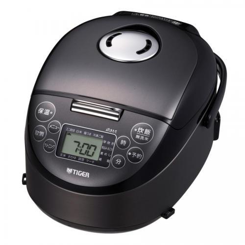 タイガー TIGER IH炊飯ジャー 3合炊き スチールブラック 炊きたて JPF-G055KL〈J...
