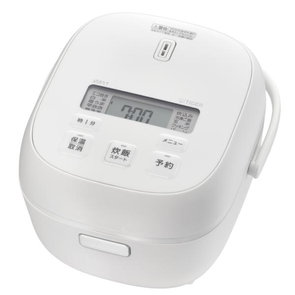 タイガー TIGER マイコン炊飯器 3合炊き マットホワイト JBS-G055WM