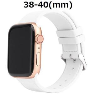 ノーザンブルー VPG シリコンAppleWatchバンド 38-40mm AW-SIF01WH〈AWSIF01WH〉｜denkichiweb