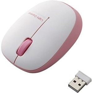 ELECOM BlueLEDマウス 無線 3ボタン Sサイズ ピンク M-BL20DBPN エレコム...