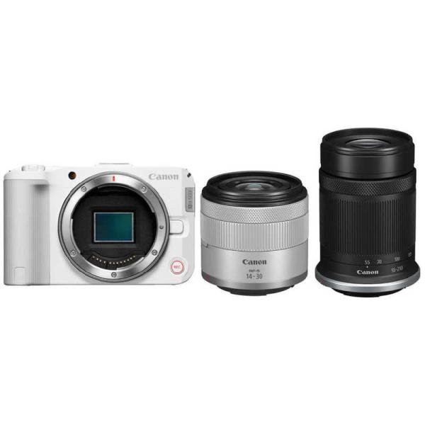 キヤノン EOS R50 V(ホワイト)・ダブルズームキット EOSR50V EOSR50VWHWZ...