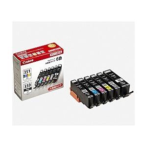 CANON 純正インクタンク 6色マルチパック 大容量 BCI-351XL+350XL/6MP キヤ...