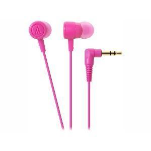 audio-technica カナル型インナーイヤーヘッドホン ピンク ATH-CKL220PK オ...