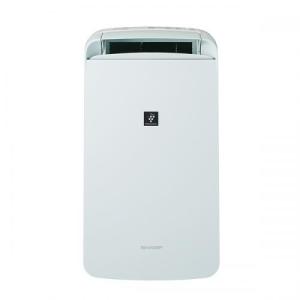 シャープ SHARP 冷風・衣類乾燥除湿機 コンプレッサー方式 コンパクトクール 冷風タイプ プラズマクラスター7000搭載 アイスホワイト CM-N100-W 〈CMN100-W〉