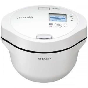 シャープ SHARP 水なし自動調理鍋 HEALSIO ヘルシオ ホットクック 2.4L ホワイト系 KN-HW24G-W〈KNHW24G-W〉