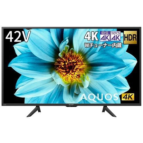 【5/19までP3倍】シャープ SHARP 4Kチューナー内蔵 42V型 4T-C42DJ1  (宅...