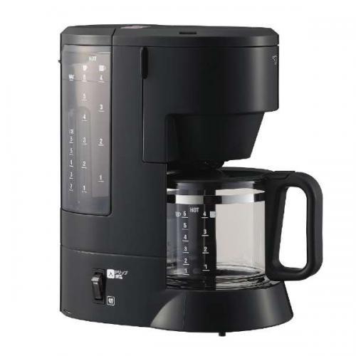 象印 ZOJIRUSHI コーヒーメーカー 6杯抽出 ブラック EC-MA60-BA〈ECMA60-...