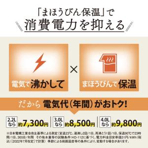 象印 ZOJIRUSHI 電気ポット VE電気...の詳細画像2