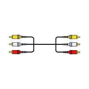 JVC ケンウッド RCAケーブル ピンプラグx3-ピンプラグx3 3m VX-39G