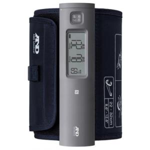エーアンドデイ A&D 上腕式ホースレス血圧計 NFC内蔵 グレー UA-1100NFC-GY〈UA1100NFC-GY〉