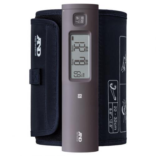 エーアンドデイ A&amp;D 上腕式ホースレス血圧計 NFC内蔵 パープル UA-1100NFC-PL〈U...