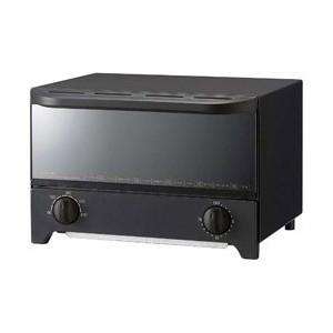 コイズミ KOIZUMI オーブントースター 1200W 食パン２枚 ブラック KOS-1214-K 〈KOS1214K〉