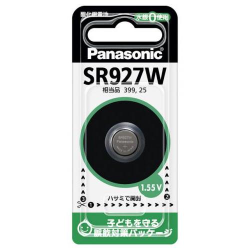 SR927SW / パナソニック / Panasonic / 電池 酸化銀 コイン型 ボタン型〈SR...