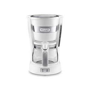 Delonghi ドリップコーヒーメーカー アクティブシリーズ トゥルーホワイト ICM14011J-W デロンギ 〈ICM14011J-W〉