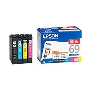 EPSON 純正インクカートリッジ 4色セット IC4CL69 エプソン 〈IC4CL69〉