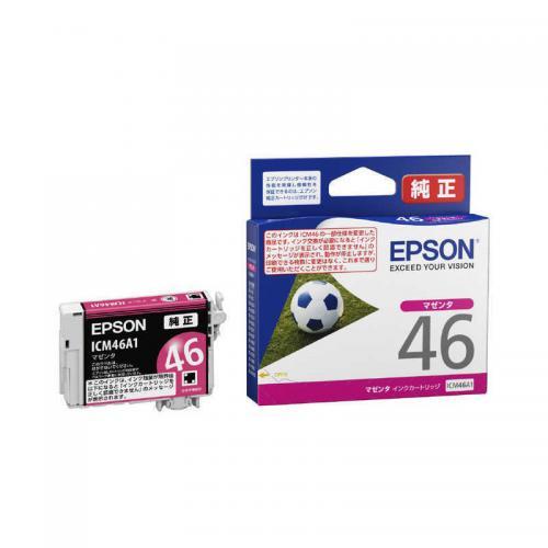 エプソン EPSON 純正インクカートリッジ マゼンタ ICM46A1〈ICM46A1〉