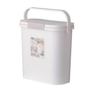 東谷 （AZUMAYA） 運べる防臭ペール RSD-73WH ごみ箱 生ごみバケツ 容量：約10L