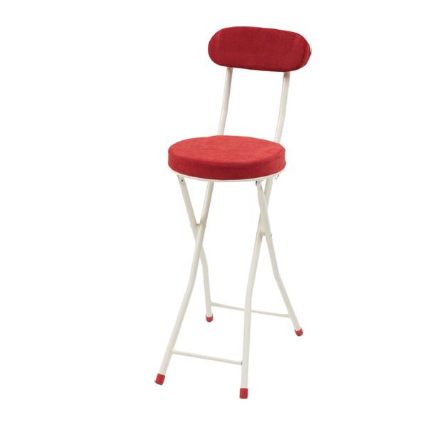 東谷 （AZUMAYA）  PC-35RD 折りたたみ椅子 おしゃれ チェア チェアー 椅子 パイプ...