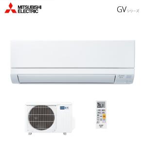 個人宅配送可 MSZ-GV2224-W 三菱電機 ルームエアコン 6畳用 単相100V 室内電源 送料区分:送料Y｜denking