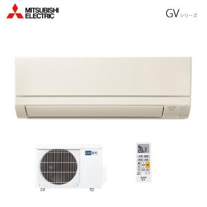 法人配送限定品 MSZ-GV2224-T ルームエアコン 6畳用 単相100V 室内電源 三菱電機｜denking