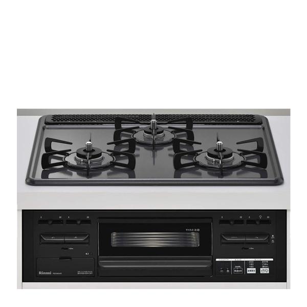 法人配送限定品 RS31M5H2RABW-LPG リンナイ ビルトインコンロ プロパンガス用 送料無...