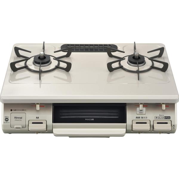 法人配送限定品 RT64JH7S2-CR-LPG プロパンガス用 右強火力 水無し片面焼きグリル リ...