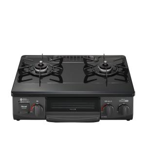 リンナイ LPガス用 ガステーブル 2013年9月製造 リンナイ（Rinnai） ガステーブルコンロ 水無片面焼グリルタイプ LP