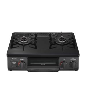 リンナイ（Rinnai） ガステーブル RT-650-2FTS-R フッ素コート 2口