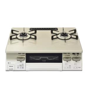 リンナイ テーブルコンロ RT66WH1RGA-BGL-13A 2口コンロ グリル