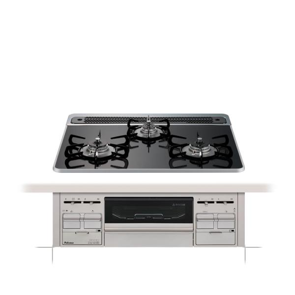 法人配送限定品 PD-509WS-60CK-13A 都市ガス用 パロマ ビルトインコンロ リプラ  ...