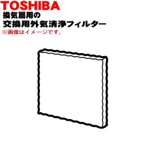 TOSHIBA（東芝） 換気扇用フィルター F-25UF 25cm用 3枚入 「F-25WFの