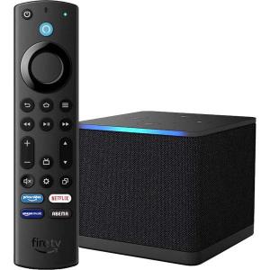新品 アマゾン B09BZY8HBN Fire TV Cube ストリーミングメディアプレーヤー Alexa対応音声認識リモコン付属 Amazon ブラック｜電貴族