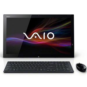 デスクトップパソコン SONY VAIO Tap 21 SVT21228EJB 21.5インチ Core i5 4200U HDD容量1TB メモリ容量4GB Windows 8.1 Office 付属 BD-R/RE ブラック