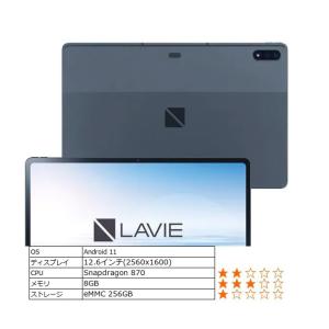 タブレットパソコン NEC LAVIE T12 PC-T1295DAS 12.6型 Snapdrag...