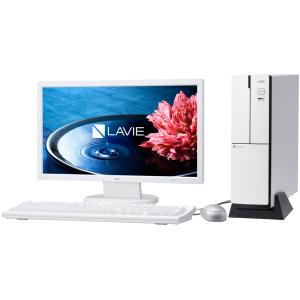 デスクトップパソコン NEC LAVIE Desk Tower DT150 PC-DT150BAW 19.5インチ Core i3 4160 メモリ容量4GB HDD1TB Office 付属 Windows 8.1 DVD±R