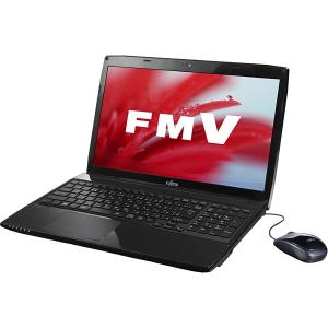 富士通 FMV LIFEBOOK FMVA42SB 15.6型 Pentium HDD750GB メモリ4GB Windows 8.1 office付き シャイニーブラック 量販店展示品