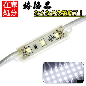 LEDモジュール 12V 20連 白色 正面発光 照明 インテリア｜電光ストア