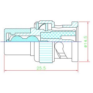 BNC 終端抵抗 ダミー抵抗 ターミネーター ...の詳細画像3