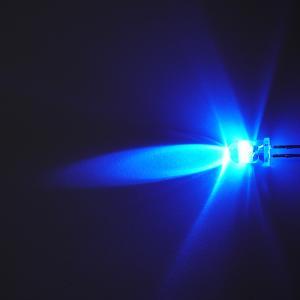 LED 5mm 2色 赤色 青色 極性制御 発...の詳細画像2